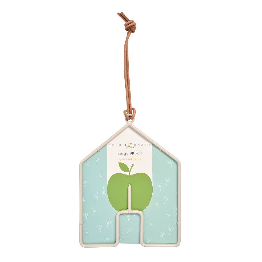 Sophie Conran apple bird feeder in shape of house