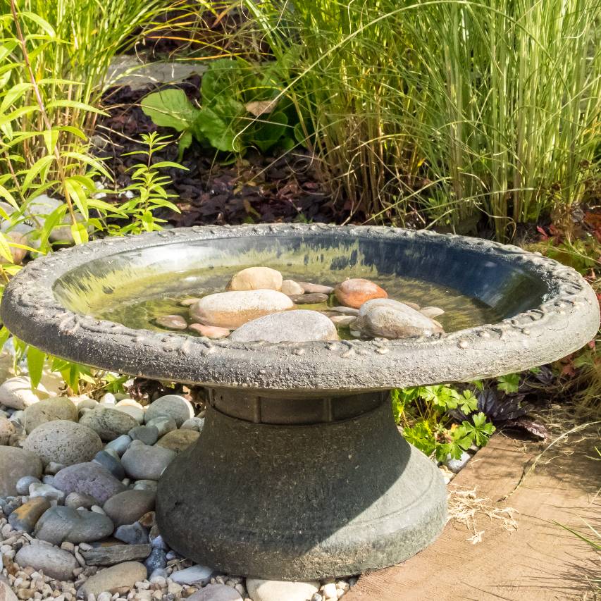 Coniston bird bath - Verdant