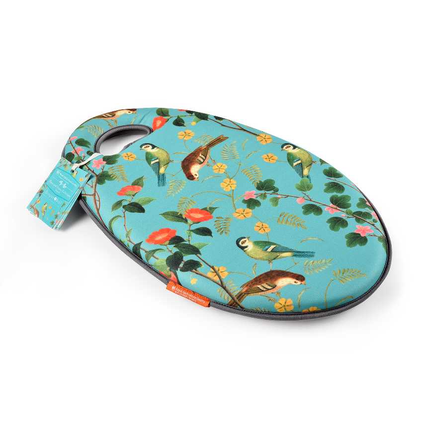 Flora and Fauna garden kneeling pad with tag