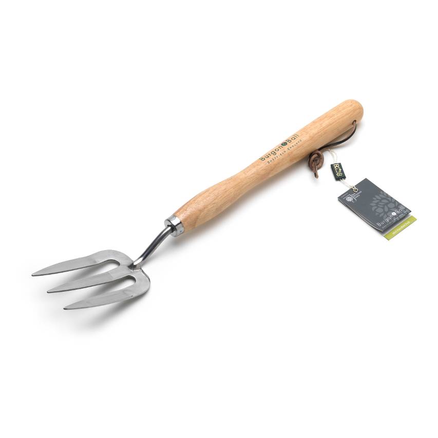 Mid handled gardening fork