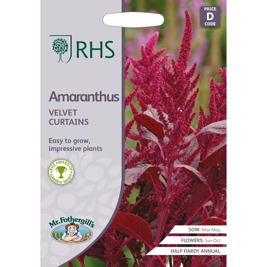 RHS amaranthus Velvet Curtains