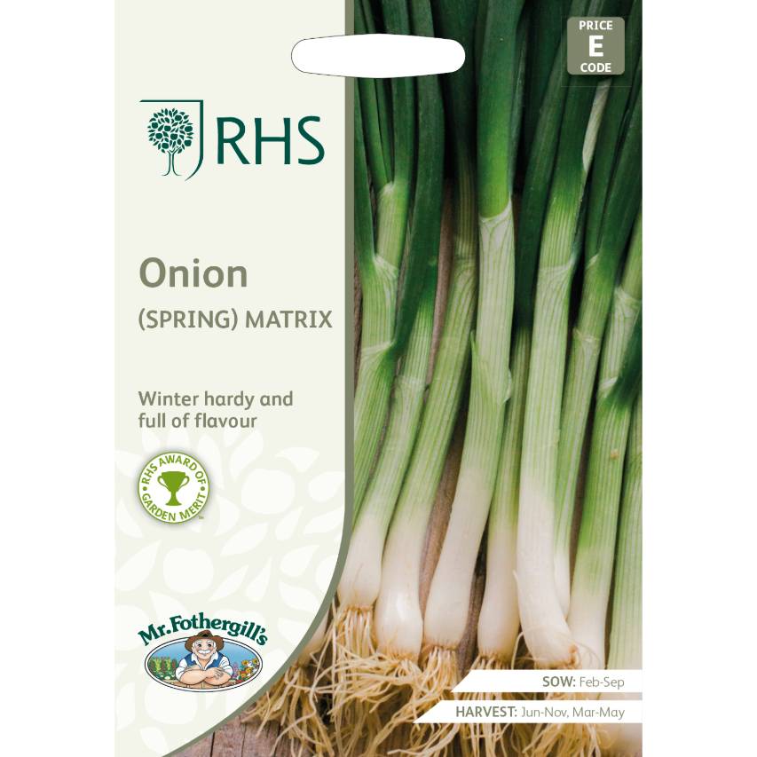 RHS onion (spring) Matrix