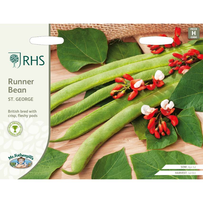 RHS runner bean St George