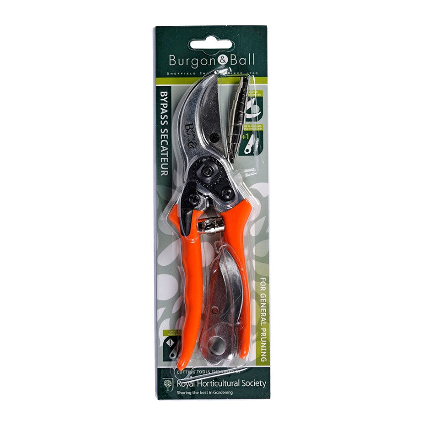 Burgon and Ball RHS bypass secateurs