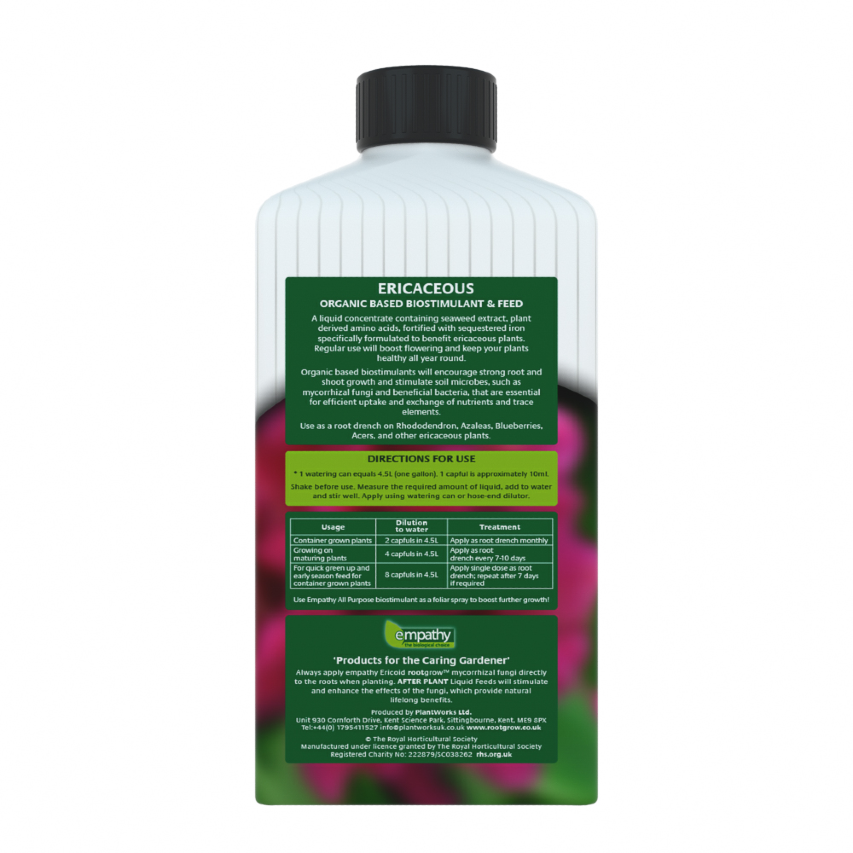 After Plant Ericaceous Liquid Fertiliser - 1L